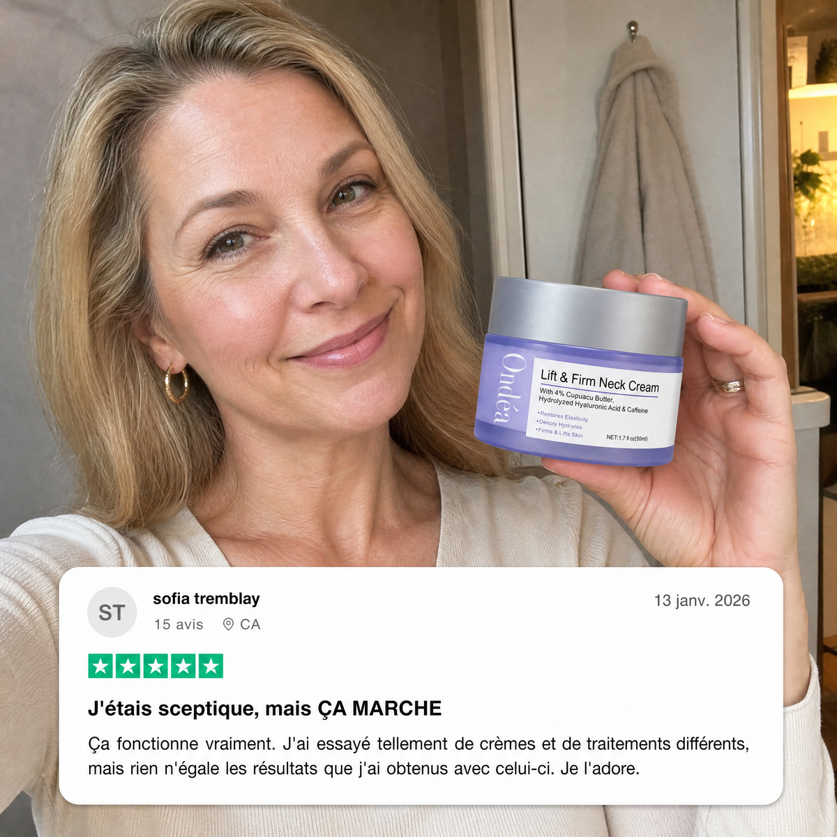 Ondéa® Crème Cou Raffermissante — visuel 8
